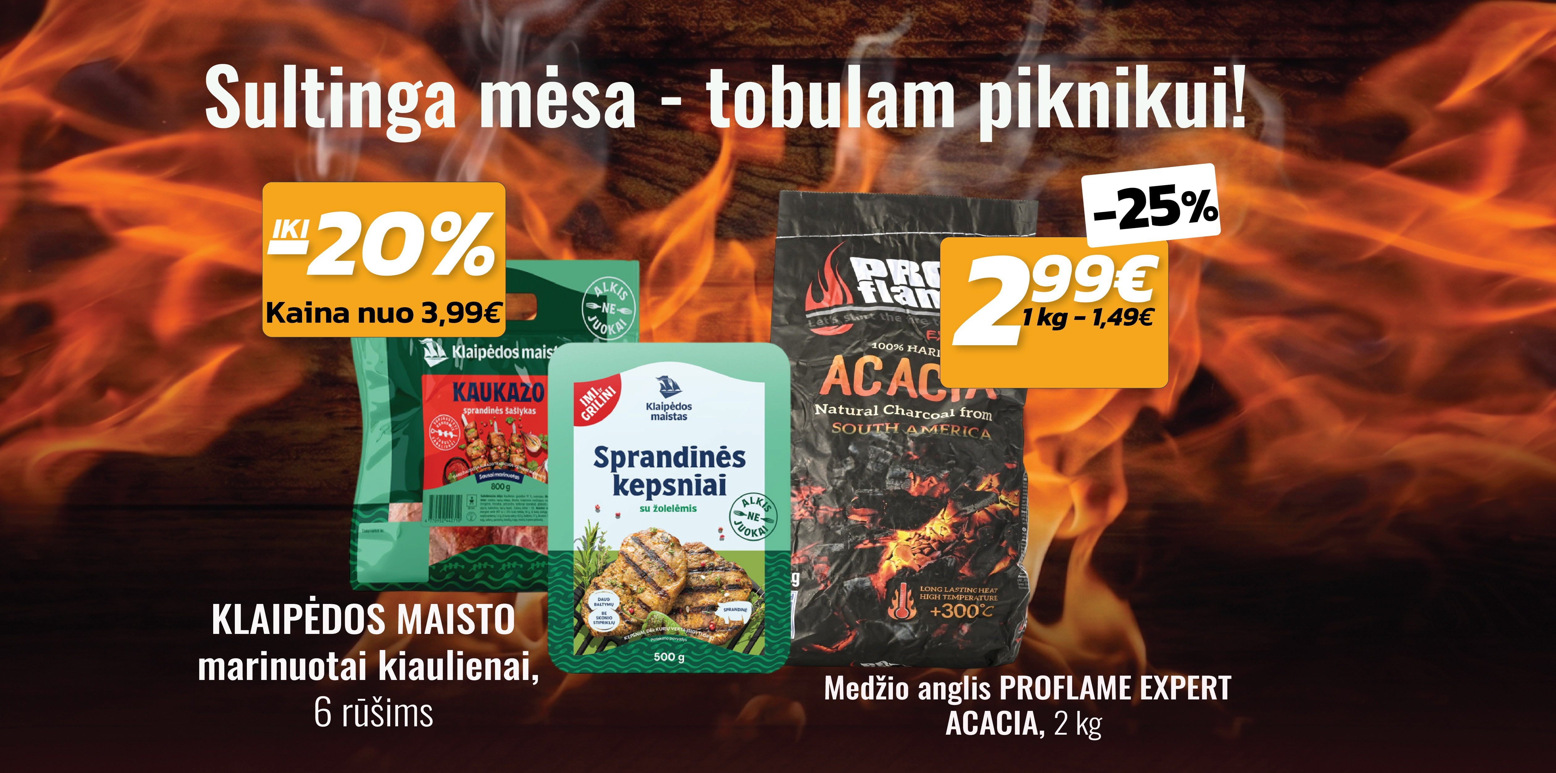 mesa ir anglys